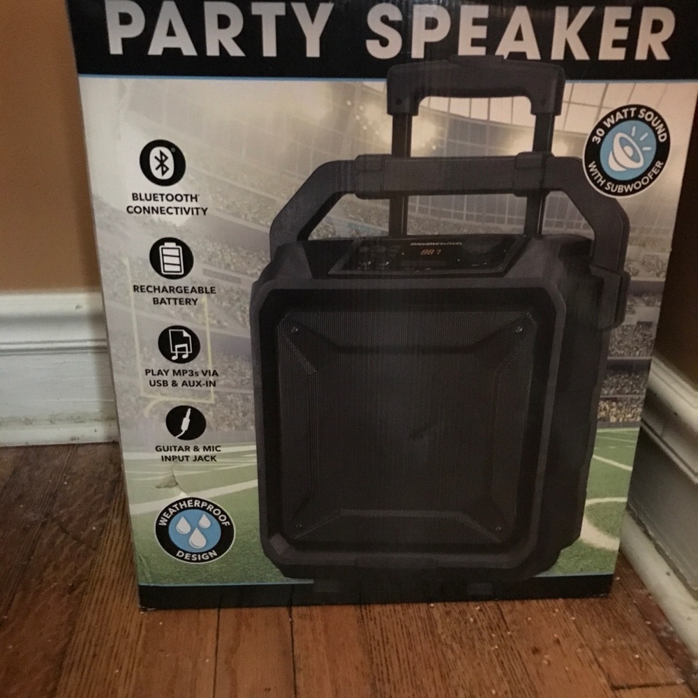 A Bluetooth speaker